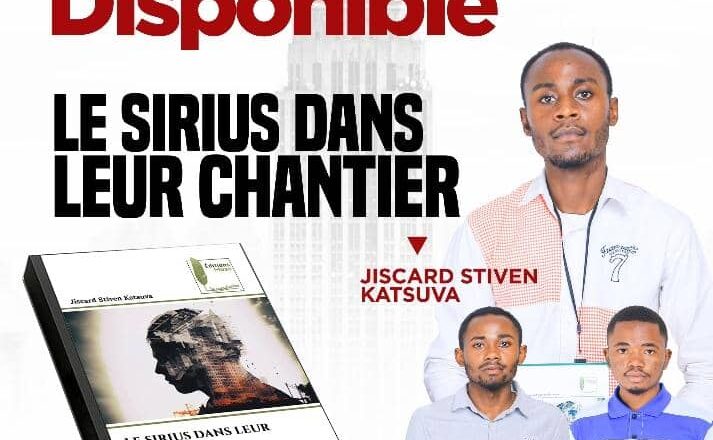 Beni : vernissage du roman « le Sirius dans leur chantier » du jeune écrivain Jiscard Katsuva