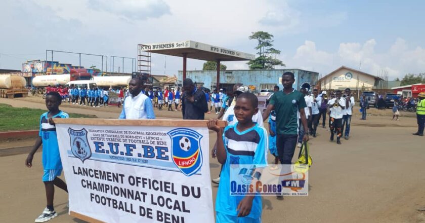 Beni : le comité de l’EUFBE félicité pour la « bonne gestion » du championnat en cours
