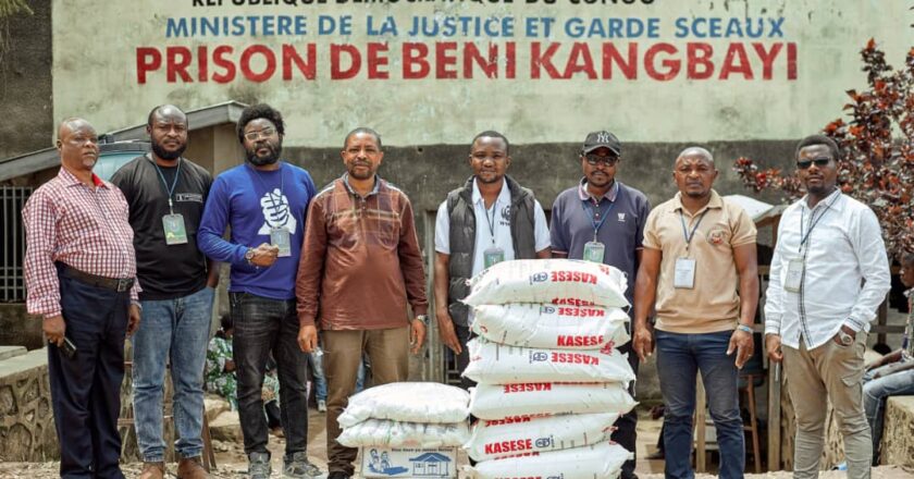 Beni : Muyisa Katsuva Bruno au chevet des détenus de la prison de Kangbayi