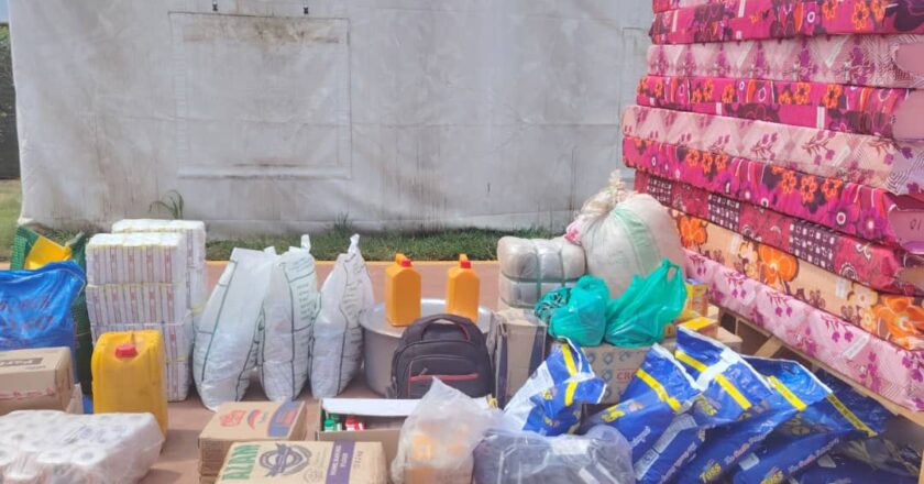 Beni : les contingents kényans et tanzaniens de la Monusco assistent les enfants orphelins de massacre en vivres et non-vivres