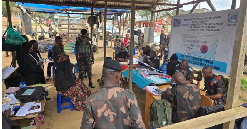 Nord-Kivu : Justice exemplaire à Lubero, 24 militaires reconnus coupables de violations graves des droits humains