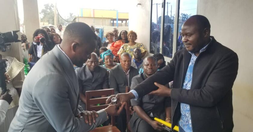Beni : Investiture de Muhindo Saasita Jeannot comme nouveau Conservateur des Titres Immobiliers