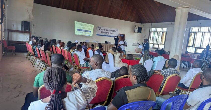 Beni : la jeunesse sensibilisée sur la cohésion sociale et la prévention des discours haineux
