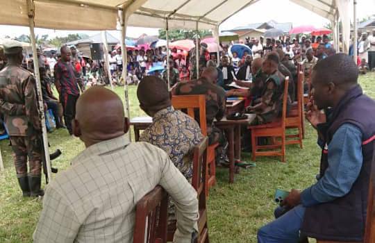 Beni : lourdes peines infligées à des civils, un militaire et un policier à Nzenga