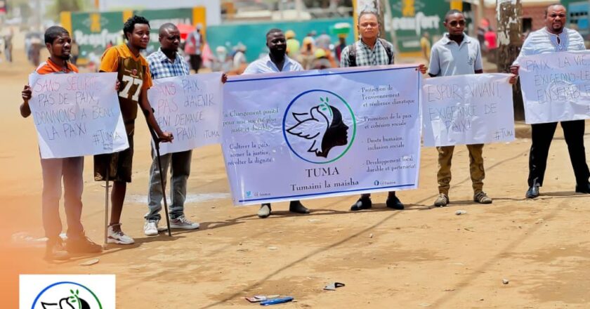 Beni : l’ASBL TUMA (Tumaini la Maisha) rappelle que la paix est un chantier quotidien