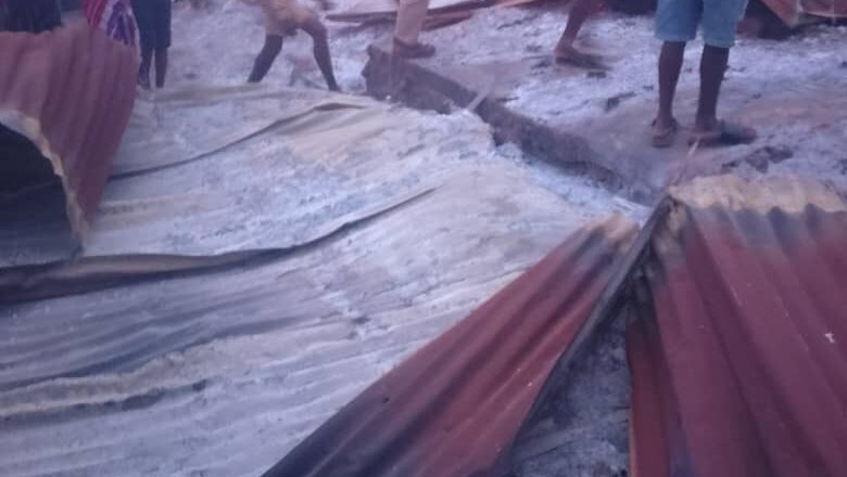 Lubero : un incendie ravage un bâtiment commercial à Njiapanda