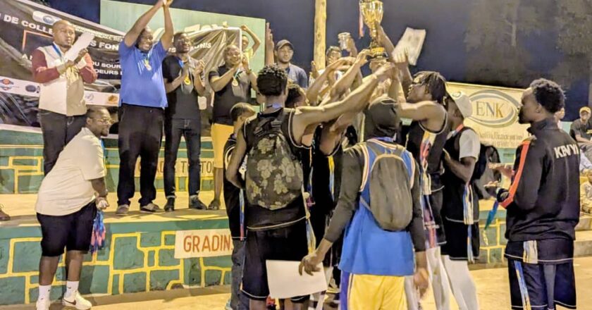 Beni – Basketball : clôture réussie du tournoi de collecte de fonds au profit des démunis