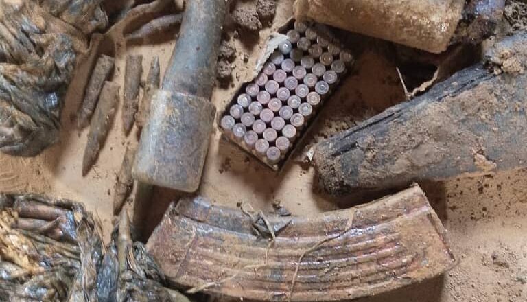 Beni : des matériels de guerre découverts lors de travaux de construction à Cantine