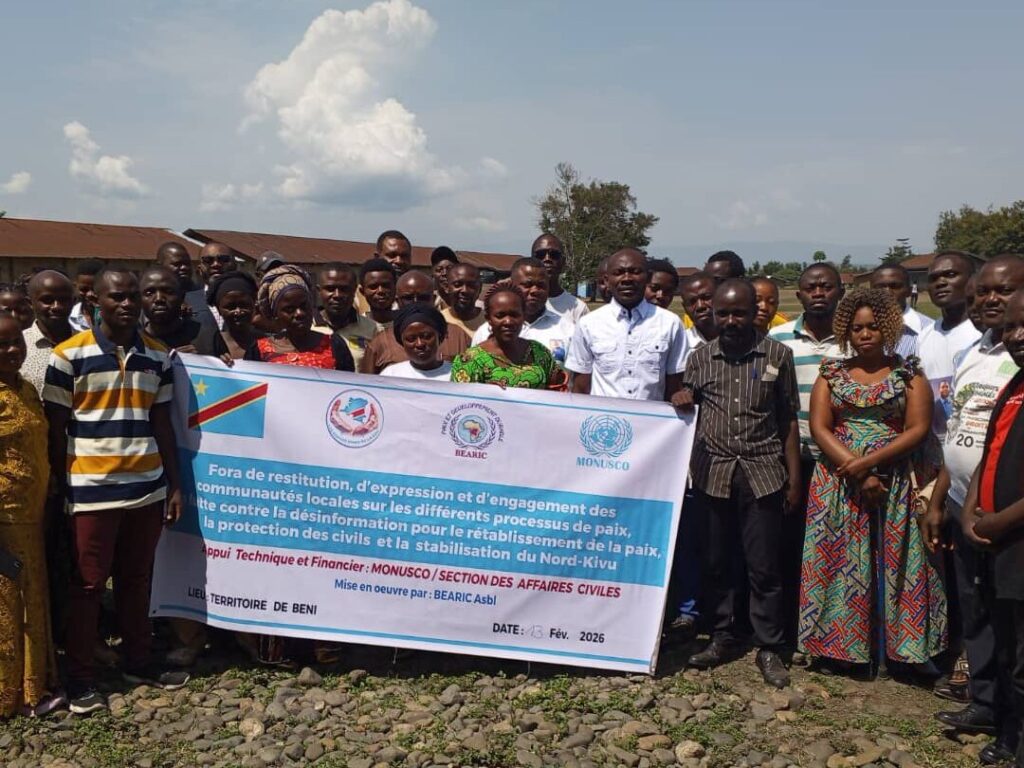 Nord-Kivu : un forum de paix réunit les leaders communautaires et les couches sociales à Bulongo