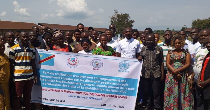Nord-Kivu : un forum de paix réunit les leaders communautaires et les couches sociales à Bulongo