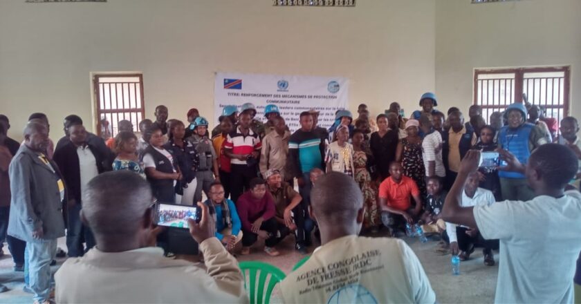 Beni : des acteurs communautaires formés pour renforcer la protection des femmes et des filles à Mutwanga