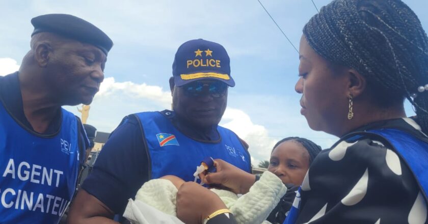 Nord-Kivu : plus de 3 millions d’enfants ciblés par la campagne de vaccination contre la poliomyélite