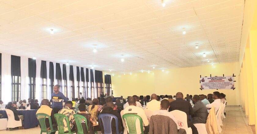 Nord-Kivu : plusieurs recommandations adoptées pour réorganiser les secteurs de l’eau et de l’électricité