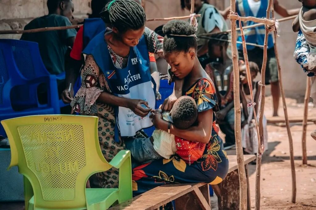 Nord-Kivu : la campagne de vaccination contre la rougeole, la rubéole et la poliomyélite reportée