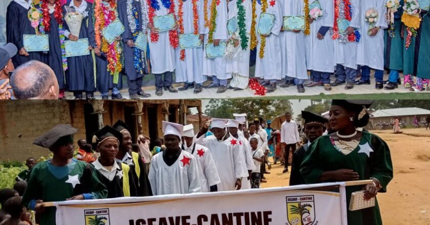 Beni : l’ISEAVF-Cantine met sur le marché sa première promotion de 16 diplômés